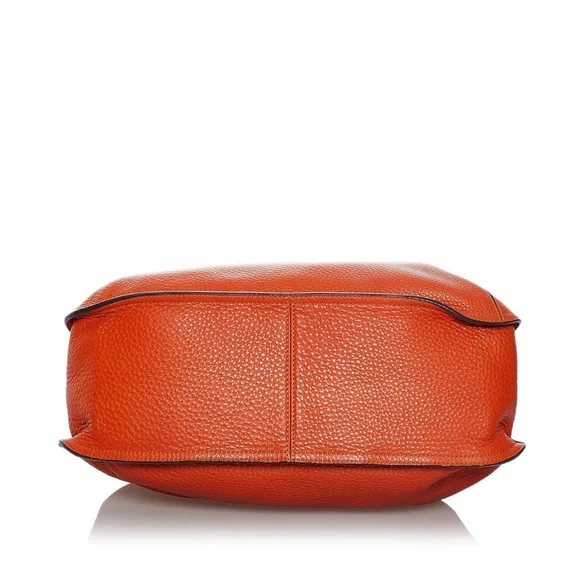 Authentic MCM 2 way tote orange leather - Picture 3 of 6